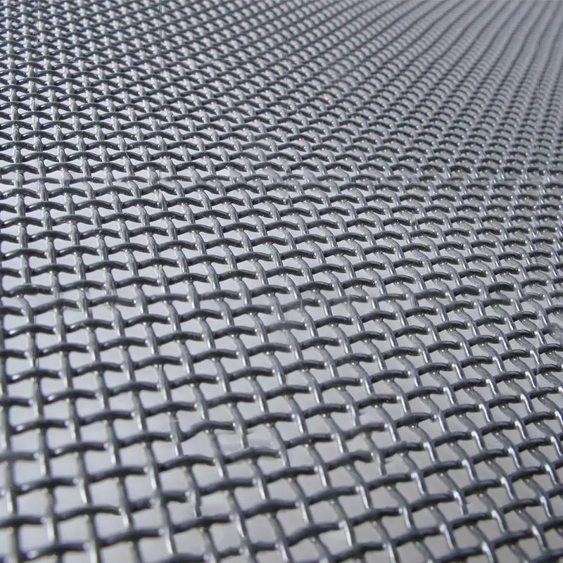 Anti-theft bulletproof black coated Security screen mesh