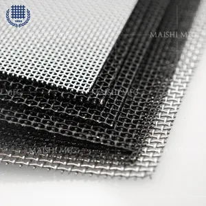 What is the security screen mesh usage specification?