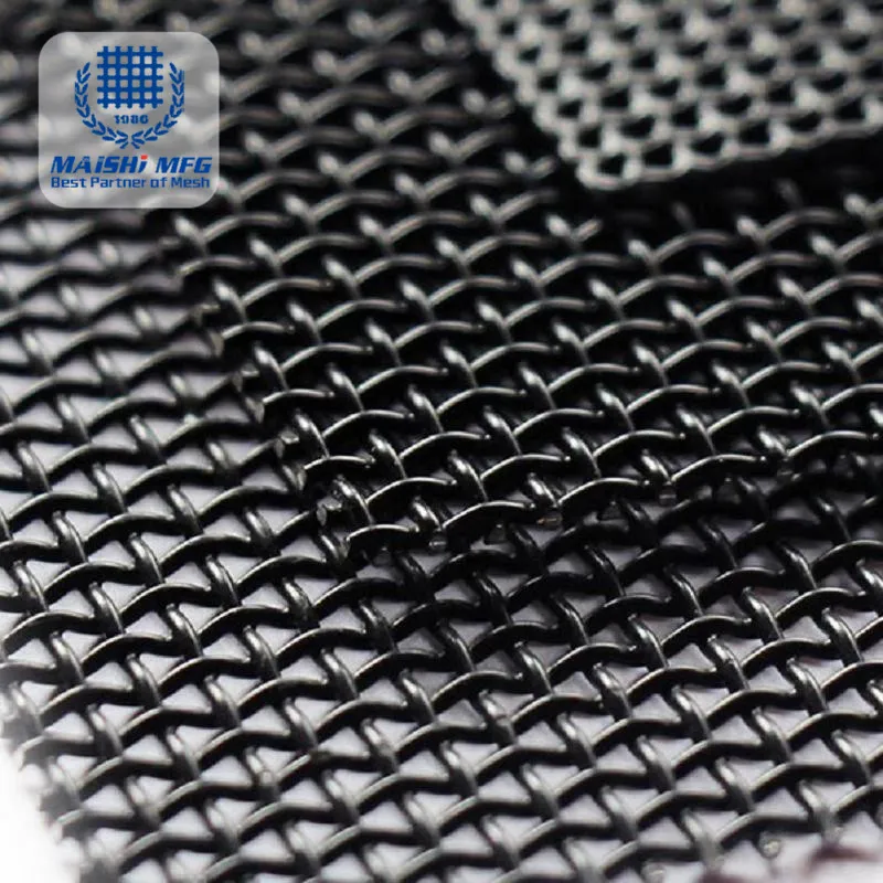 Security screen mesh is highly resistant to corrosion in the ocean
