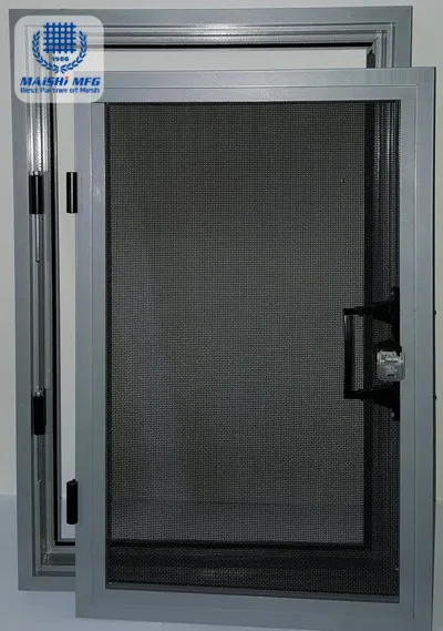 What kind of screens are the best for security? -- Woven mesh security screen