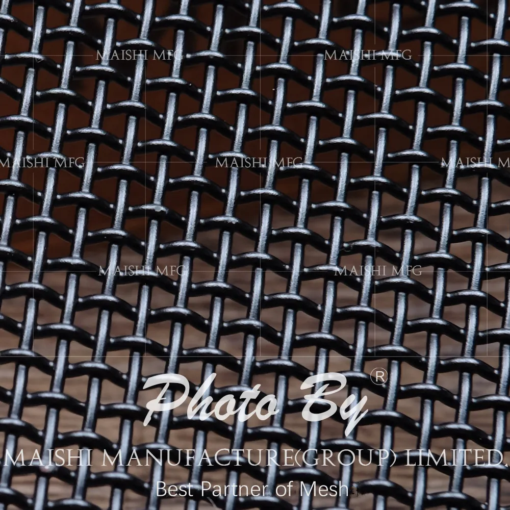 Security screen mesh damage capability