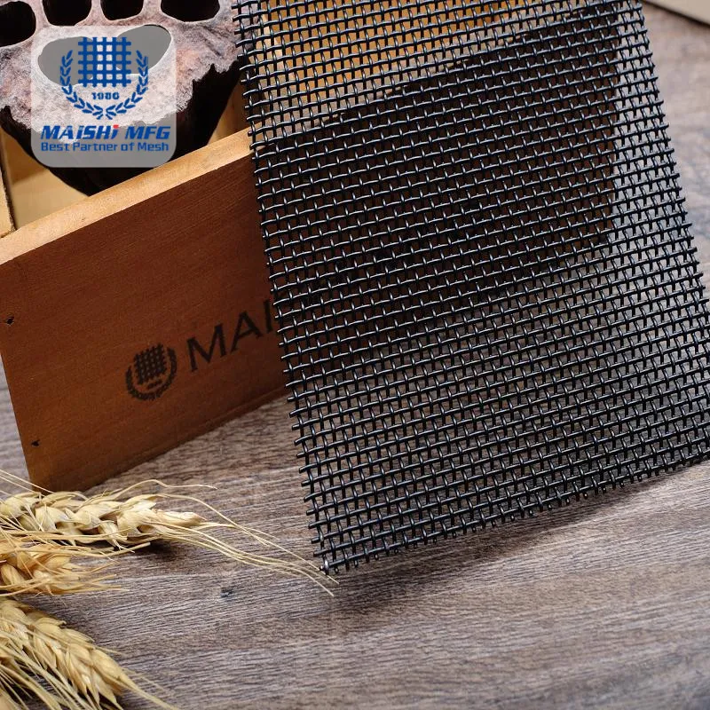 Security screen mesh advantage