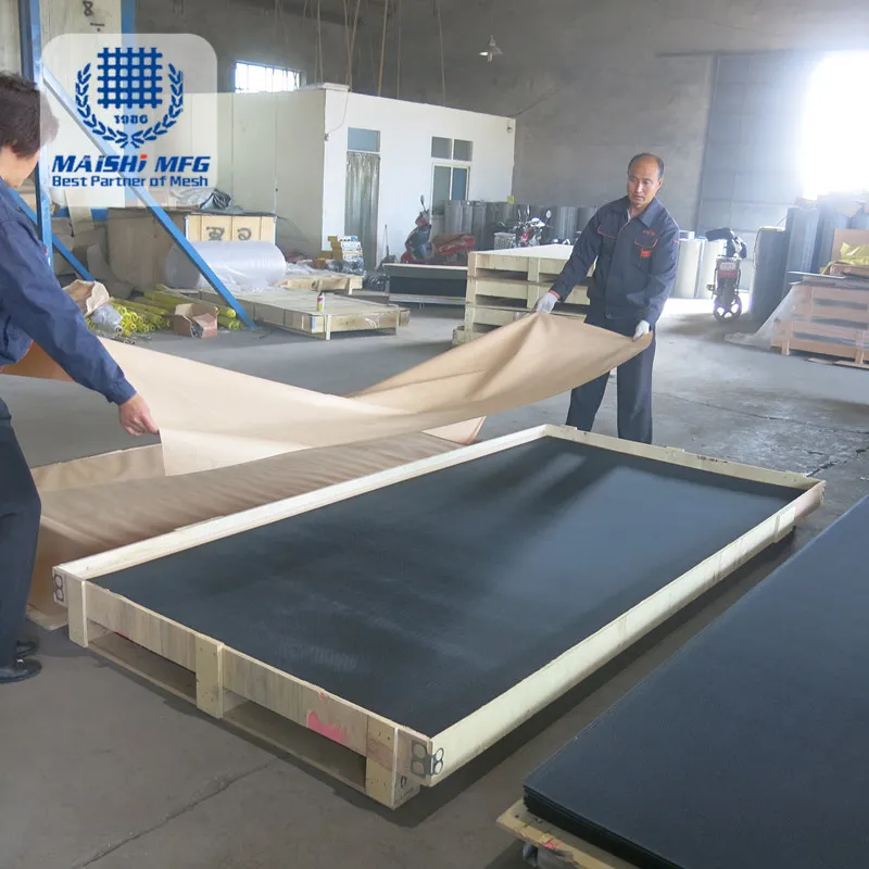 Production of Stainless Steel Security Screen