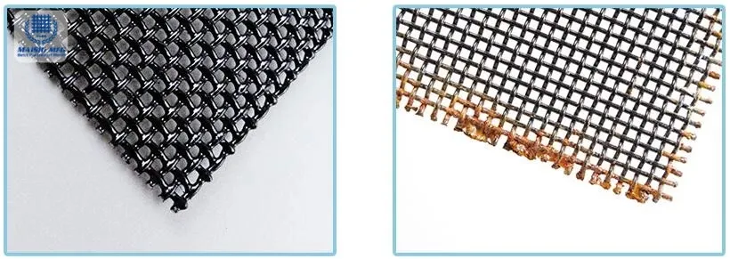 Bushfire test 316 marine grade security window screen mesh
