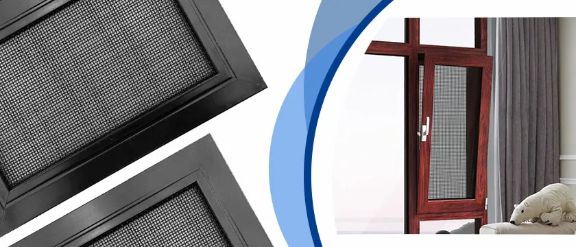 What are the reasons for the powder coating surface of the security screen to fall off?